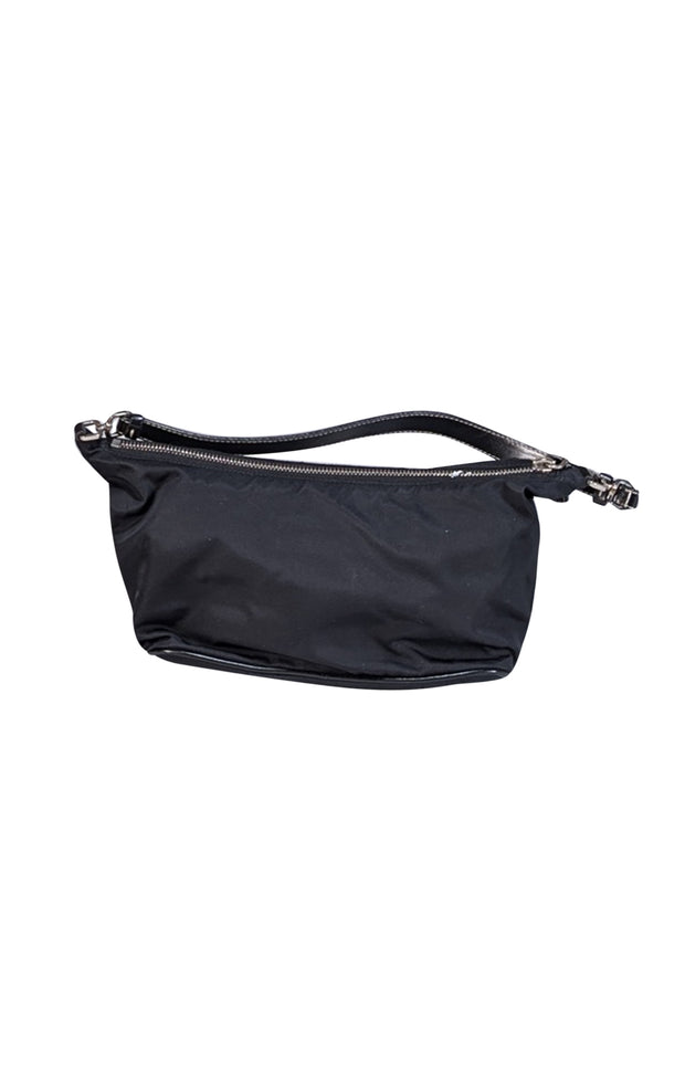 Prada - Black Nylon Shoulder Bag - Current Boutique