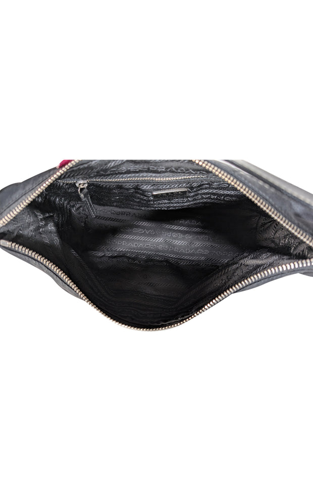 Prada - Black Nylon Shoulder Bag - Current Boutique