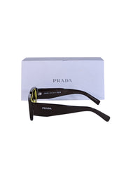 Prada - Brown Loden/Cedar Sunglasses - Current Boutique