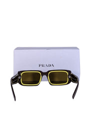 Prada - Brown Loden/Cedar Sunglasses - Current Boutique