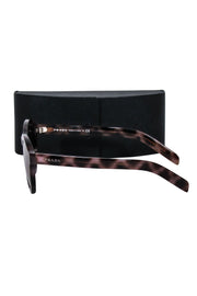 Current Boutique-Prada - Brown Round Sunglasses w/ Light Lenses