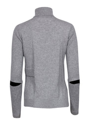 Current Boutique-Proenza Schouler - Grey Wool & Cashmere Blend Turtleneck Sweater Sz S