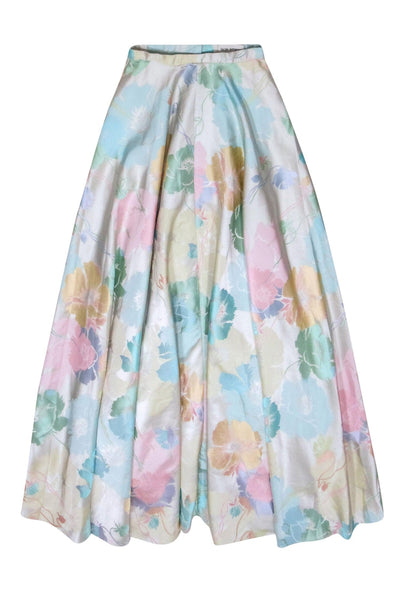 Current Boutique-Rachel Antonoff - Cream Pastel A-Line Maxi Skirt Sz S