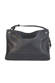 Rag & Bone - Black Pebbled Leather Crossbody Bag - Current Boutique