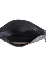 Rag & Bone - Black Pebbled Leather Crossbody Bag - Current Boutique