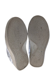 Current Boutique-Rag & Bone - Silver Metallic Lace Up Sneakers Sz 9