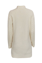 Current Boutique-Polo Ralph Lauren - Cream Cable Knit Sweater Dress Sz S