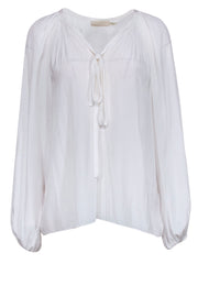 Current Boutique-Ramy Brook - White Peasant Top Sz XS