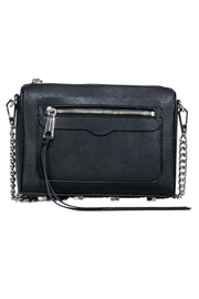 Current Boutique-Rebecca Minkoff - Black Saffiano Leather Cross Body