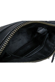 Current Boutique-Rebecca Minkoff - Black Saffiano Leather Cross Body