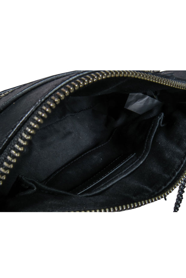 Current Boutique-Rebecca Minkoff - Black Saffiano Leather Cross Body