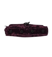 Current Boutique-Rebecca Minkoff - Purple Crushed Velvet Crossbody Bag
