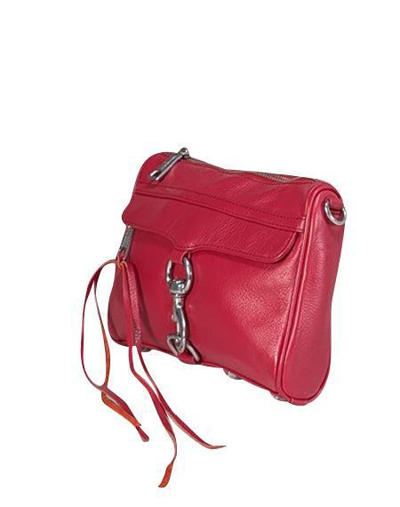 Current Boutique-Rebecca Minkoff - Red Leather Crossbody Buckle Front Purse