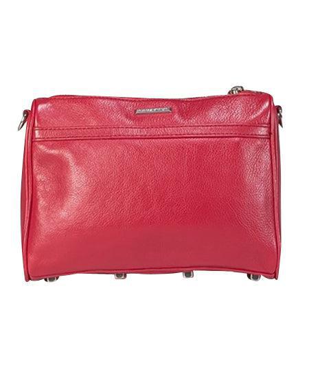 Current Boutique-Rebecca Minkoff - Red Leather Crossbody Buckle Front Purse