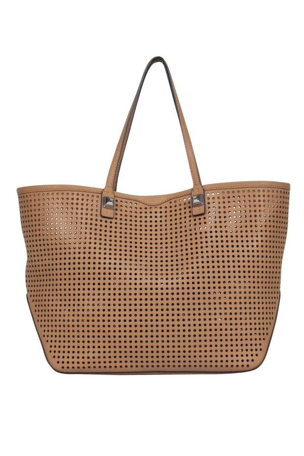 Current Boutique-Rebecca Minkoff - Tan Tote Bag w/ Laser Hole Detail