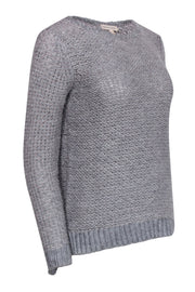 Current Boutique-Rebecca Taylor - Grey & Light Pink Blend Knit Sweater Sz S