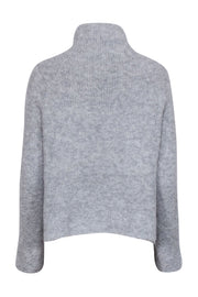 Current Boutique-Rebecca Taylor - Grey Mohair Blend Turtle Neck Sweatert Sz S