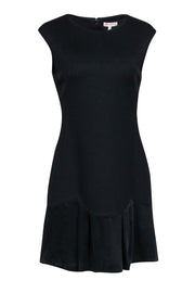 Current Boutique-Rebecca Taylor - Black Textured Sleeveless Dress Sz 6