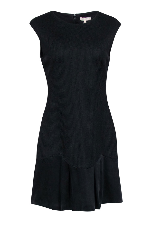 Current Boutique-Rebecca Taylor - Black Textured Sleeveless Dress Sz 6