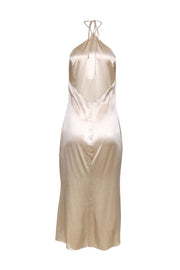 Current Boutique-Reformation - Ivory "Reggie" Halter Slip Dress Sz M