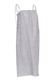 Current Boutique-Reformation - Cream & Black Linen "Janet" Dress Sz S