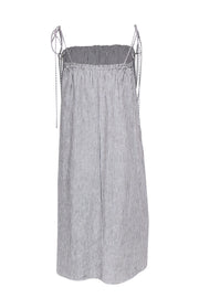 Current Boutique-Reformation - Cream & Black Linen "Janet" Dress Sz S