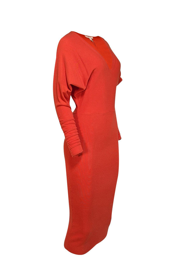 Current Boutique-Reiss - Orange Wool Blend Knit Dress Sz XS