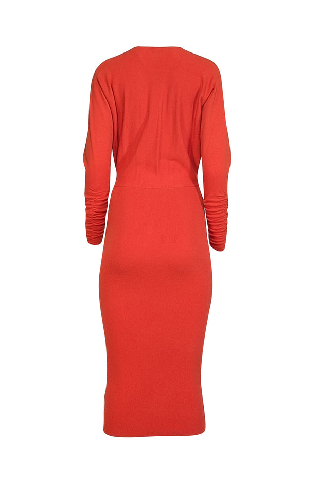 Current Boutique-Reiss - Orange Wool Blend Knit Dress Sz XS