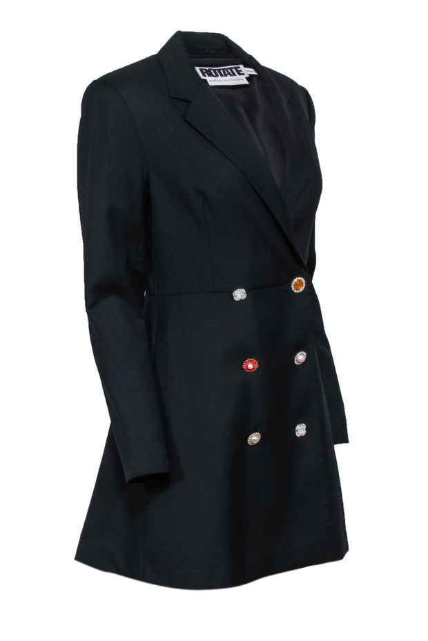 Current Boutique-Rotate - Black Blazer Mini Dress Sz 6