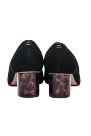 Current Boutique-Sarah Flint - Black Suede Low Pumps Sz 6