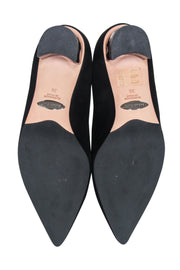Current Boutique-Sarah Flint - Black Suede Low Pumps Sz 6