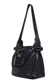 Current Boutique-See by Chloe - Black Leather Shoulder Bag