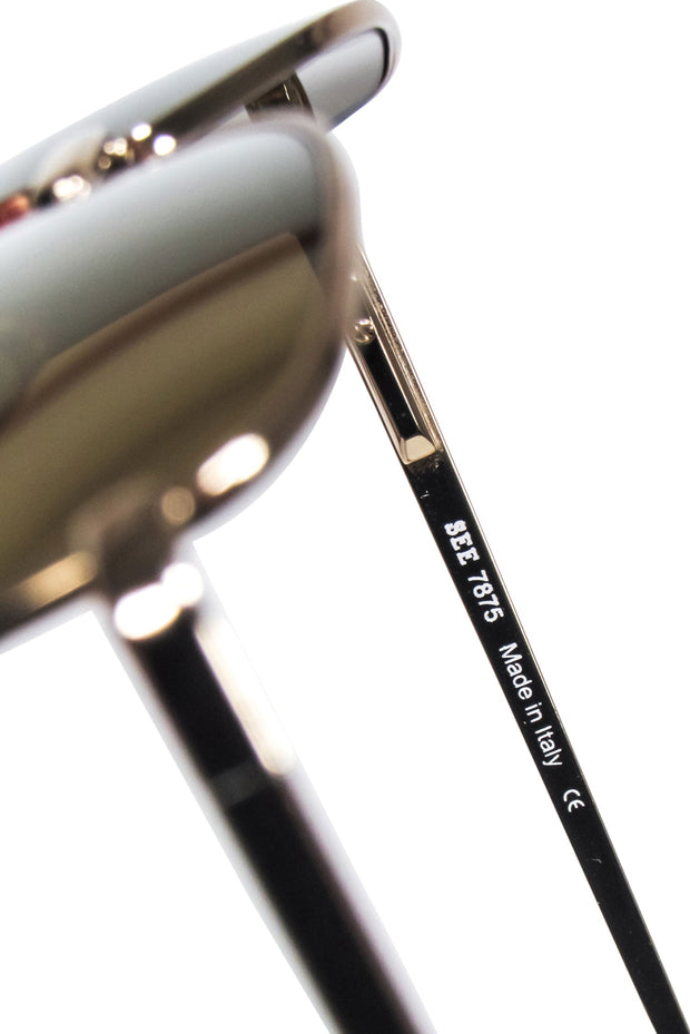 Current Boutique-See - Gold Rounded Frames w/ Yellow Lens