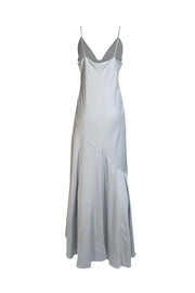 Shona Joy - Light Blue V-Neckline Sleeveless Formal Dress Sz 12 - Current Boutique