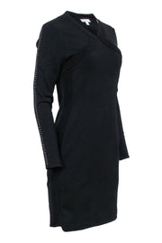 Current Boutique-Shoshana - Black Knit Dress w/ Chain Detail Sz L