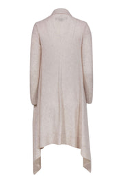 Current Boutique-Skull Cashmere - Beige Cashmere Duster Cardigan Sz XS