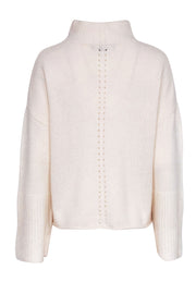 Current Boutique-Skull Cashmere - Ivory Cashmere Bell Sleeve Sweater Sz S