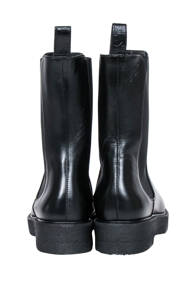 Current Boutique-Staud - Black Leather "Palamino" Boots Sz 7