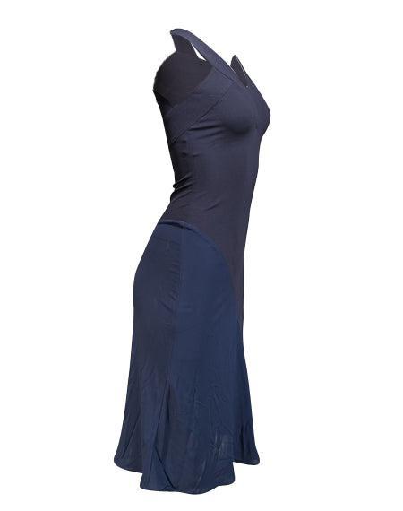 Current Boutique-Stella McCartney - Navy Stretch Sleeveless Cocktail Dress Sz 2