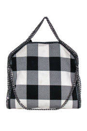 Current Boutique-Stella McCartney - Black & White Plaid Falabella Bag