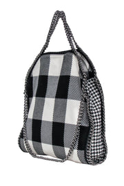 Current Boutique-Stella McCartney - Black & White Plaid Falabella Bag