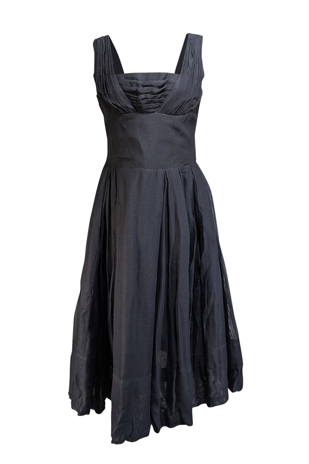 Current Boutique-Style Paris - Black Sleeveless "Romantic" Formal Dress Sz 8