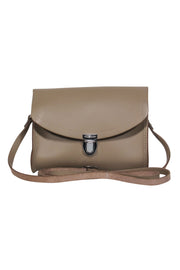 Current Boutique-The Cambridge Satchel Company - Beige Pushlock Crossbody