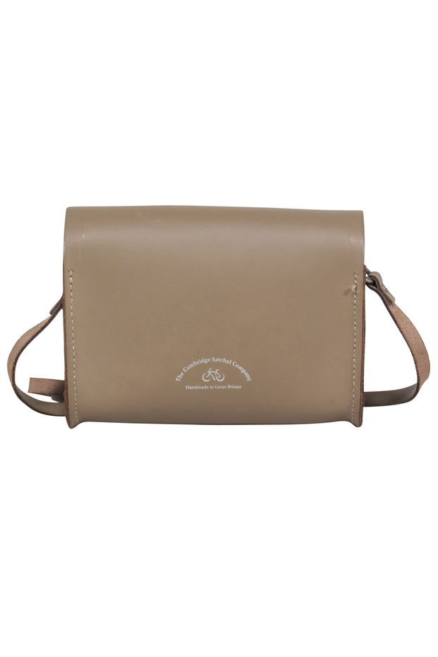 Current Boutique-The Cambridge Satchel Company - Beige Pushlock Crossbody