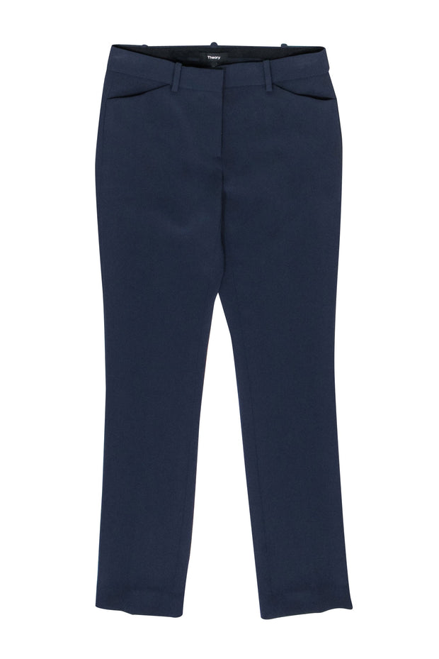 Current Boutique-Theory - Navy Skinny Leg Dress Pants Sz 00