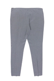 Current Boutique-Theory - Black & White Hounds Tooth Print Pants Sz 8