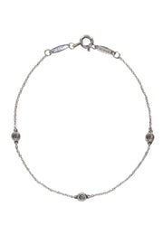 Current Boutique-Tiffany & Co. - Elsa Peretti Diamonds by the Yard® Three Stone Bracelet