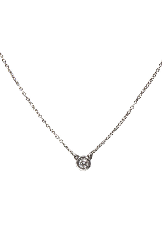 Current Boutique-Tiffany & Co. - Elsa Peretti Diamonds by the Yard® Single Diamond Pendant