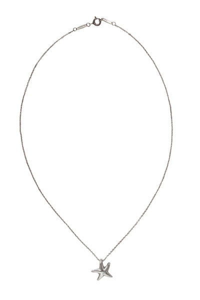 Current Boutique-Tiffany & Co. - Sterling Silver Starfish Pendant Necklace