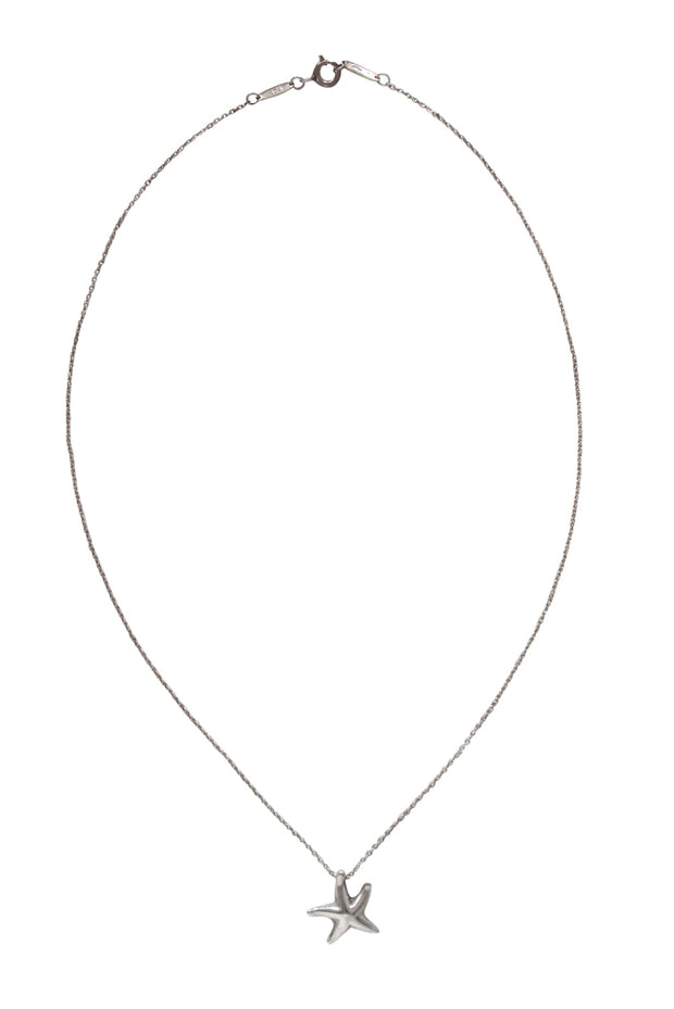 Current Boutique-Tiffany & Co. - Sterling Silver Starfish Pendant Necklace